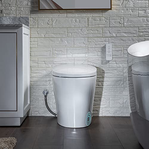 Senior-Friendly Smart Bidet Toilet with Remote Control